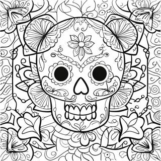 Papel Picado Coloring Pages