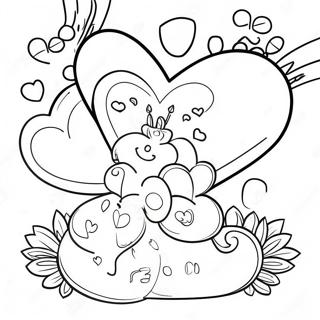 Happy Anniversary Coloring Page 12831-10554