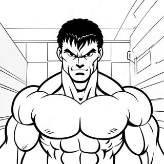 Baki Coloring Page 12841-10562