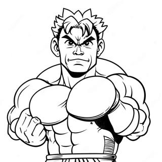 Baki Coloring Page 12841-10563