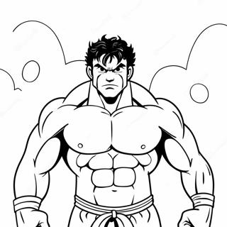 Baki Coloring Page 12841-10564