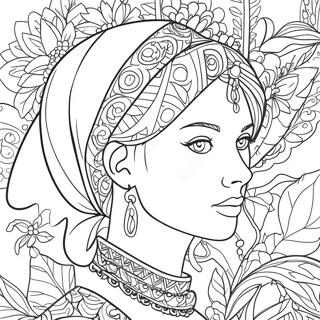 Ice Spice Coloring Pages