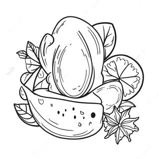 Ice Spice Portrait Coloring Page 12851-10571