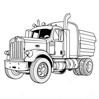 Diesel Truck Coloring Pages