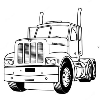 Diesel Truck Coloring Page 12871-10592