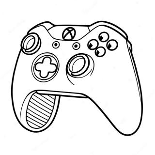 Xbox Controller Coloring Pages