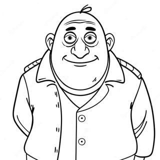 Gru Coloring Pages