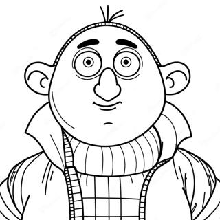 Gru Coloring Page 12901-10610