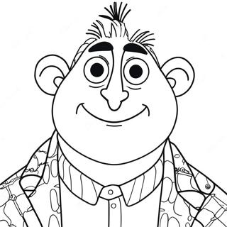 Gru Coloring Page 12901-10611