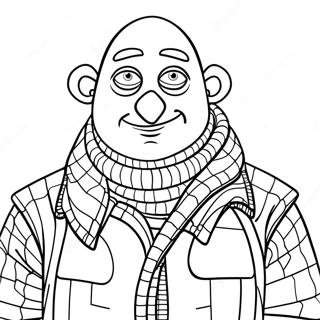 Gru Coloring Page 12901-10612