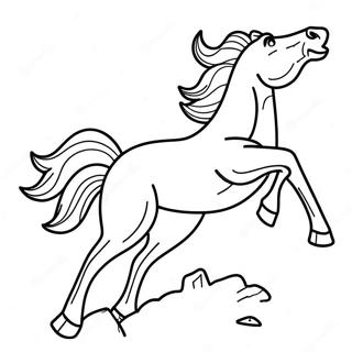 Bronco Coloring Page 1291-1028