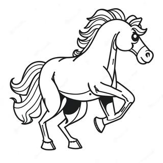 Bronco Coloring Page 1291-1144