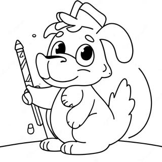 Bluey Mum Coloring Page 12941-10640