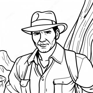 Indiana Jones Coloring Pages