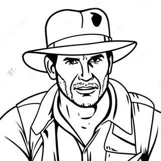 Indiana Jones Adventurous Coloring Page 12951-10650