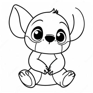 Stitch Halloween Coloring Pages