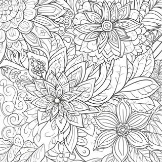 Plant For Adults Coloring Pages