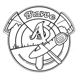 Atlanta Braves Coloring Pages