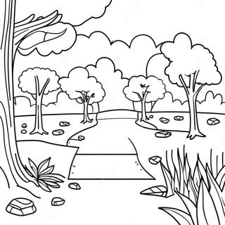 Sunny Day At The Park Coloring Page 12-20