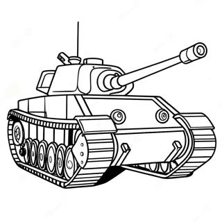 Tank Coloring Pages