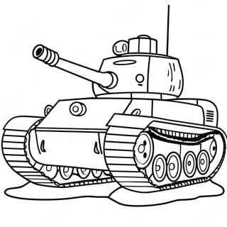 Tank Coloring Page 1301-1034