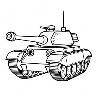 Tank Coloring Page 1301-1035