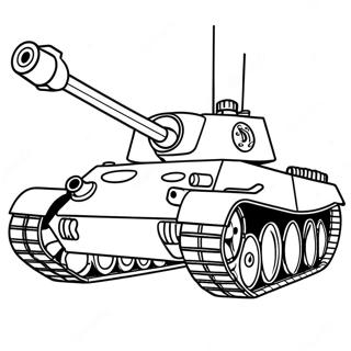 Tank Coloring Page 1301-1036