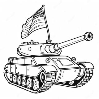 Tank Coloring Page 1301-1150