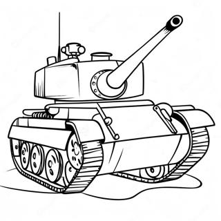 Tank Coloring Page 1301-1152