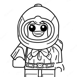 Lego Fortnite Character Coloring Page 13021-10711