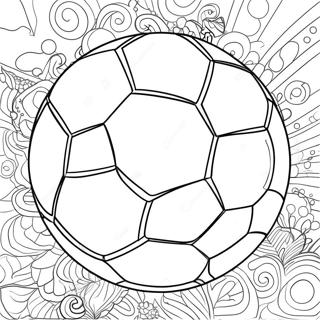 Soccer Ball Coloring Pages