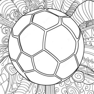 Soccer Ball Coloring Page 13031-10714