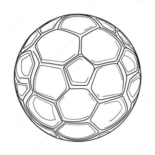 Soccer Ball Coloring Page 13031-10715