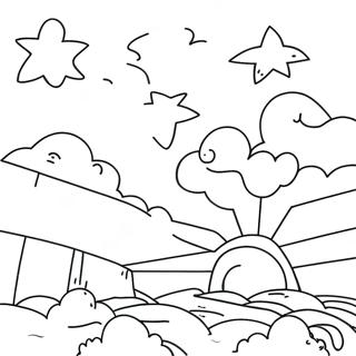 Sky Coloring Page 13041-10727