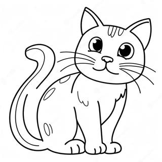 Stray Cat Coloring Page 13101-10771