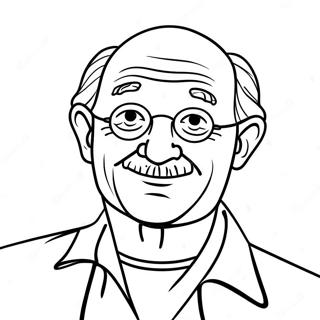 Grandpa Fathers Day Coloring Pages