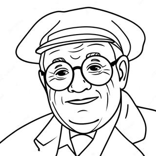 Grandpa Fathers Day Coloring Page 13111-10779