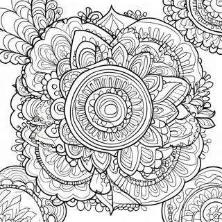 Mindful Mandala Coloring Page 1311-1157