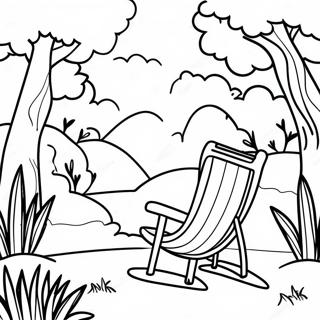 Relaxing Nature Scene Coloring Page 1312-1051