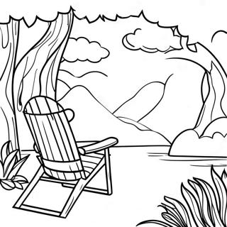 Relaxing Nature Scene Coloring Page 1312-1162