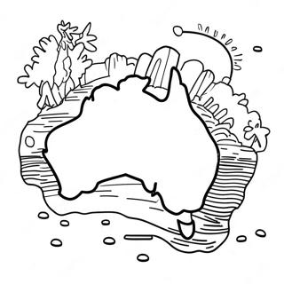 Australia Coloring Page 13131-10791