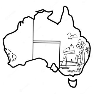 Australia Coloring Page 13131-10792