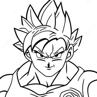 Super Saiyan Goku Coloring Pages