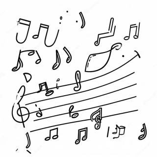 Kindergarten Music Coloring Pages