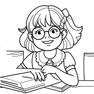 Junie B. Jones Coloring Pages