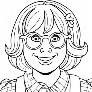 Junie B Jones Silly Expressions Coloring Page 13182-10838