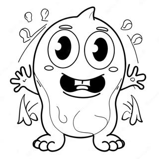 Monster Coloring Page 131-106