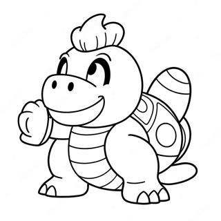 Bowser Jr Coloring Pages