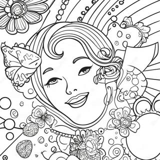 Pop Art Coloring Page 13231-10870