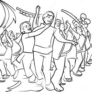 May Day Coloring Pages